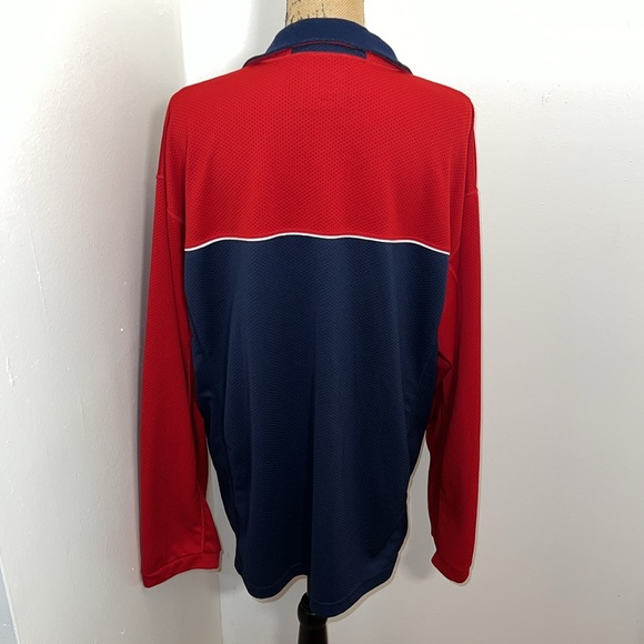 Nautica Red & Navy Blue Pull Over - Picture 5 of 8